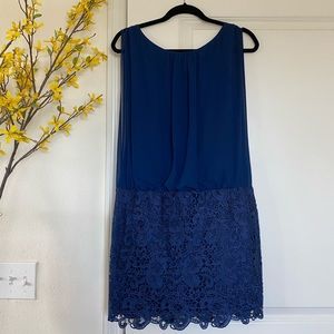 Navy Lace Dress